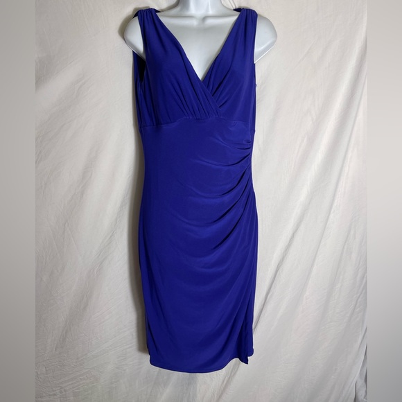 Ralph Lauren Dresses & Skirts - Ralph Lauren‎ dress size 8 stunning bright sapphire blue dress PERFECT 💙💙